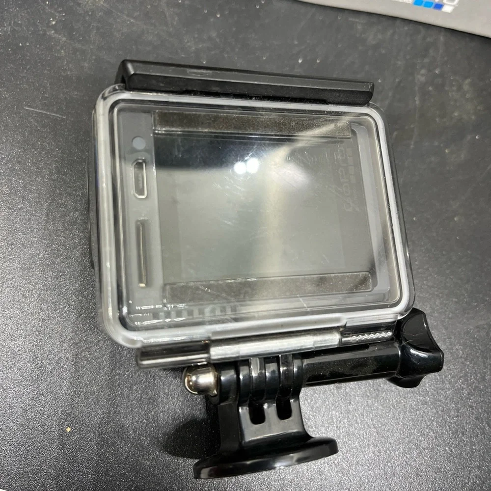 GoPro Hero + LCD Camera In Gray & Accessory Kit Mounting Gear